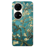 Husa Huawei P50, Silicon Premium, Van Gogh - Almond Blossom